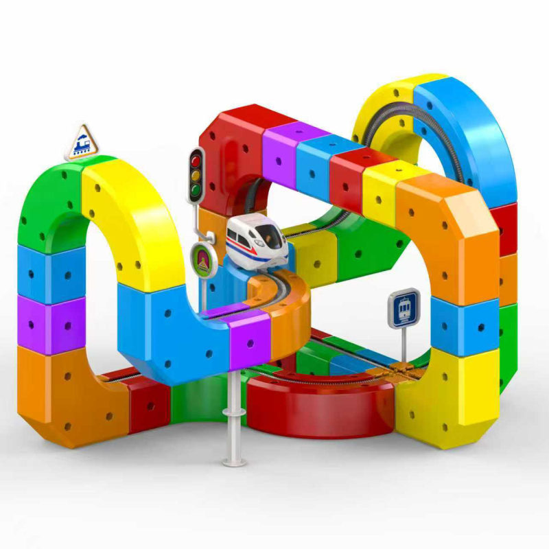 DIY Magic Rail Cube Track